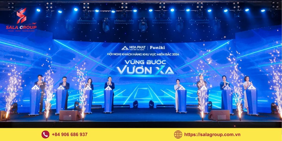 Các hạng mục tổ chức hội nghị khách hàng mà Salagroup cung cấp