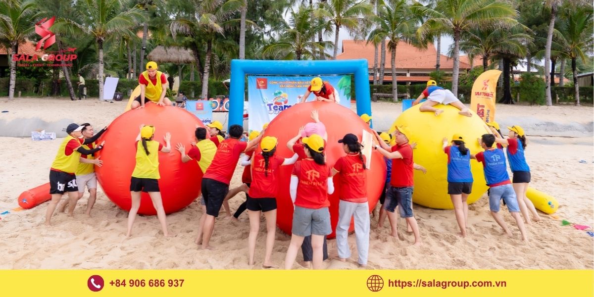 Các hình thức Team Building của Salagroup triển khai