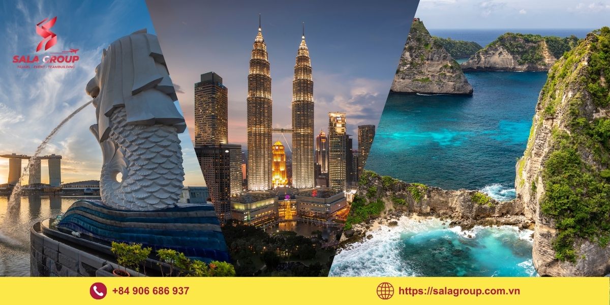 Địa điểm tham quan nổi bật tại Singapore - Malaysia - Bali
