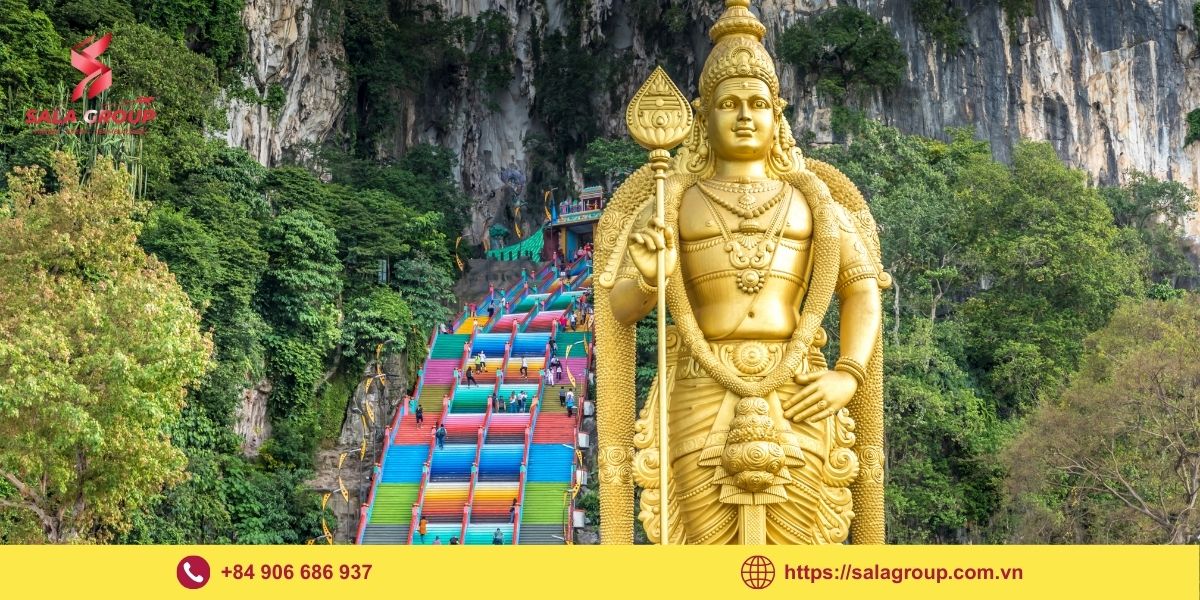 Động Batu - Điểm du lịch tâm linh nổi tiếng gần Kuala Lumpur