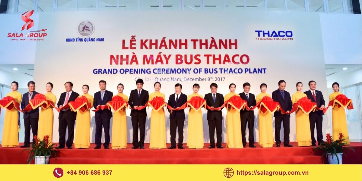 Giới thiệu dịch vụ tổ chức lễ khánh thành của Salagroup