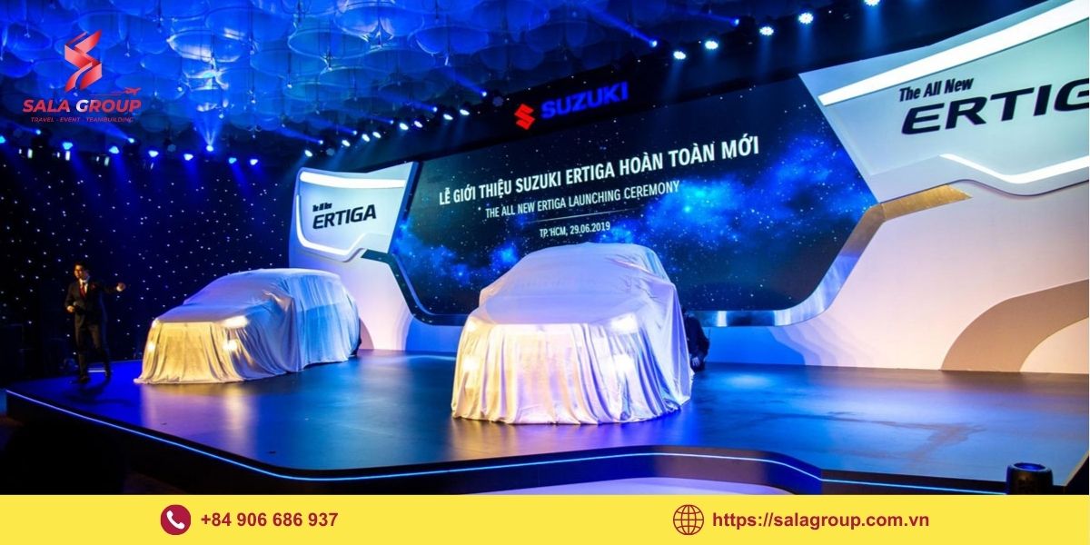 Giới thiệu dịch vụ tổ chức sự kiện ra mắt sản phẩm mới của Salagroup