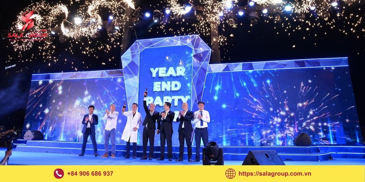 Giới thiệu dịch vụ tổ chức Year End Party của Salagroup