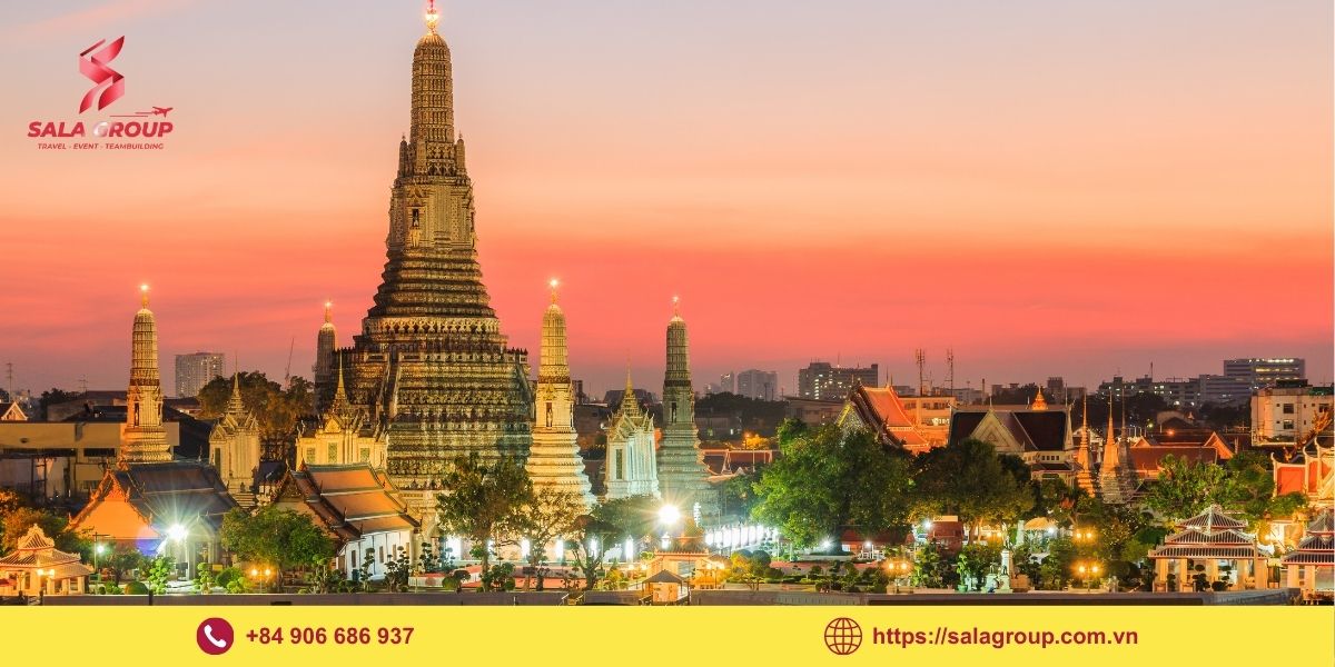 Giới thiệu tour du lịch Thái Lan của Salagroup