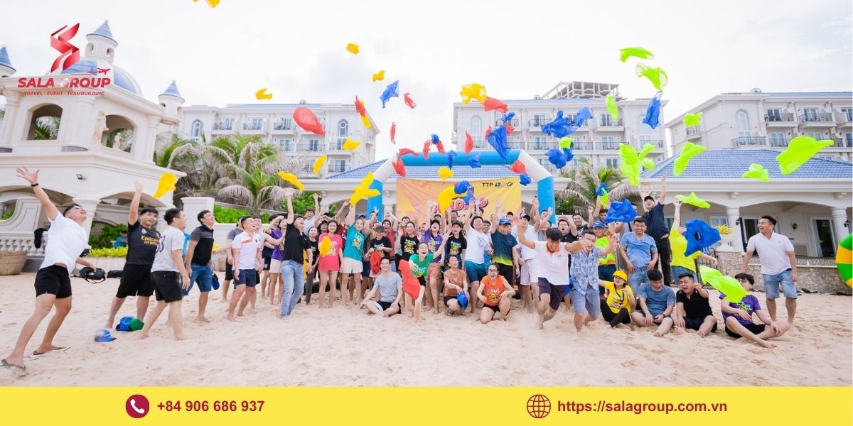 Lợi ích của du lịch kết hợp Team Building đối với doanh nghiệp