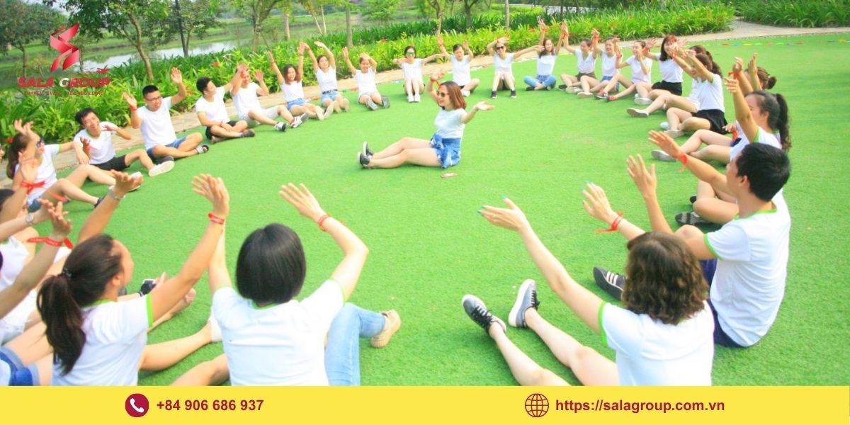 Lưu ý khi tổ chức team building ngoài trời