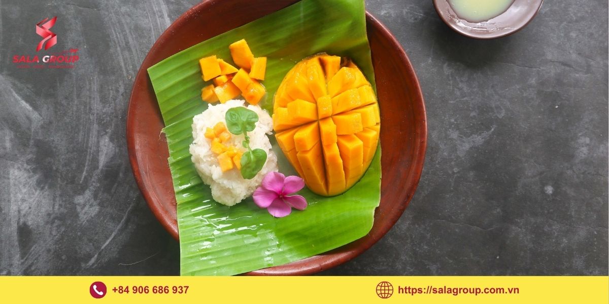 Mango Sticky Rice - Xôi xoài ngọt ngào kết thúc trọn vị