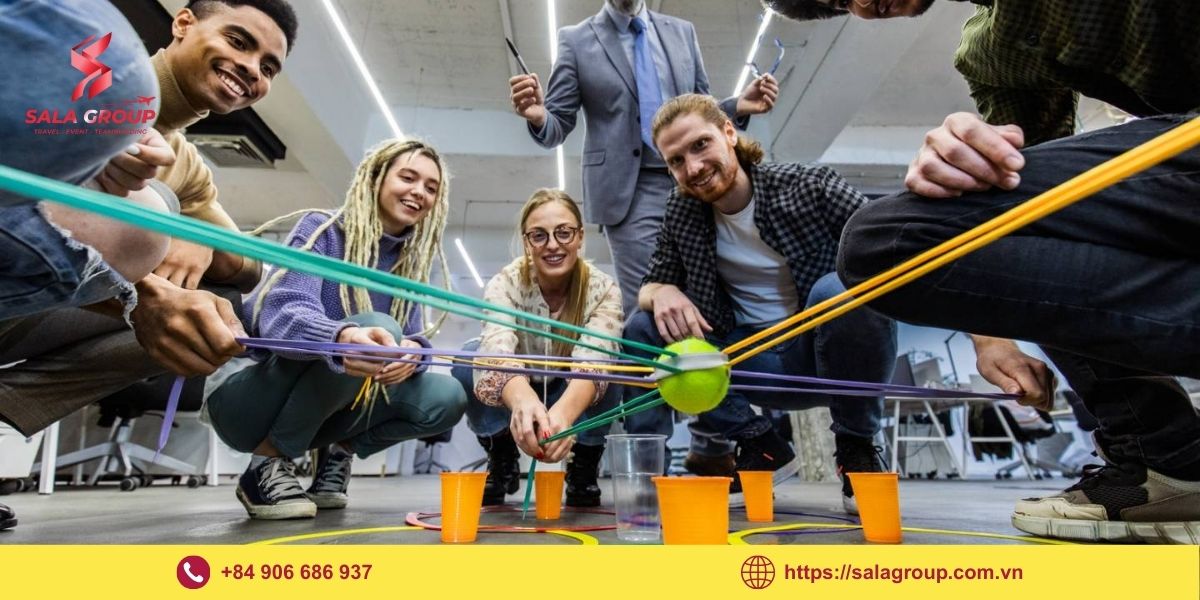 Nguyên tắc thiết kế hoạt động Team Building trong nhà