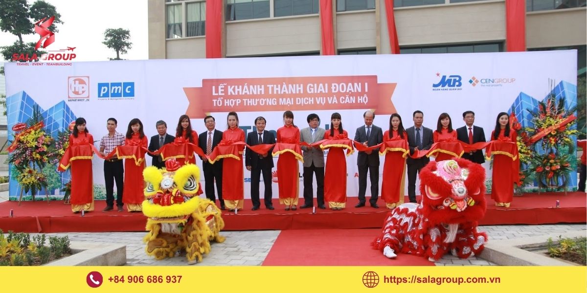 Những lỗi thường gặp khi tổ chức lễ khánh thành