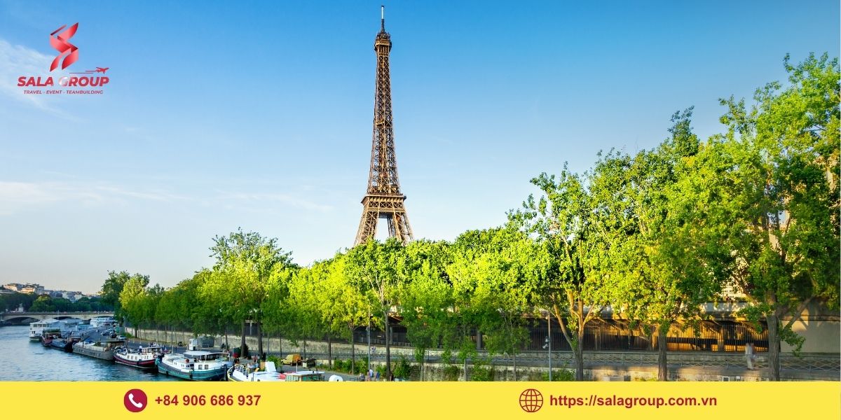 Pháp - Paris rực rỡ và lãng mạn giữa mùa hè châu Âu
