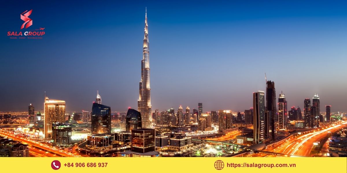 Quy trình đặt tour du lịch Dubai tại Salagroup