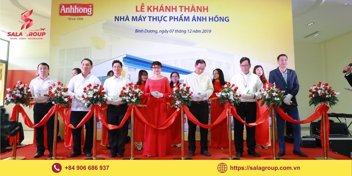 Quy trình tổ chức lễ khánh thành chuyên nghiệp tại Salagroup