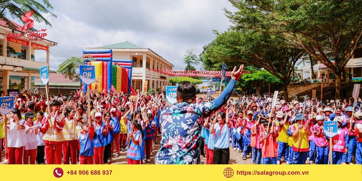 Quy trình tổ chức Tour du lịch kết hợp Team Building tại Salagroup