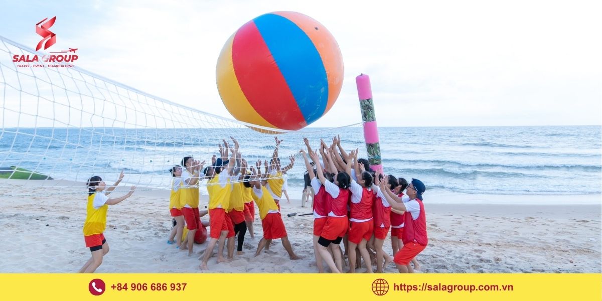 Tại sao team building bãi biển ngày càng phổ biến?