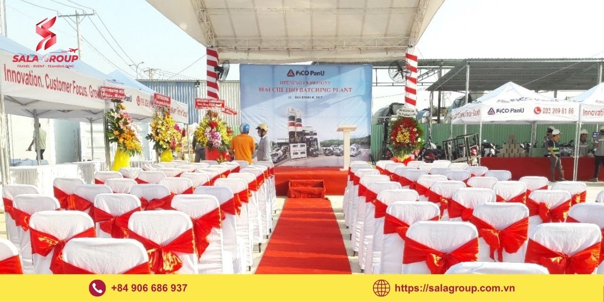 Ưu điểm nổi bật của dịch vụ tổ chức khai trương tại Salagroup