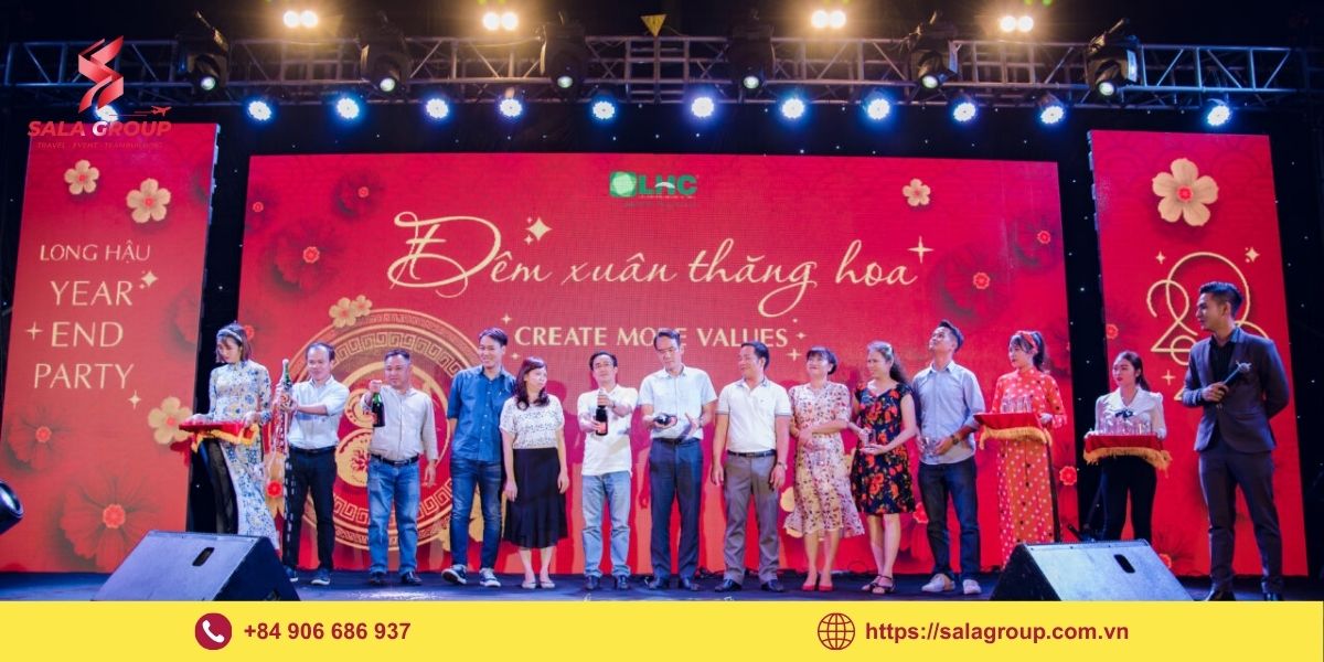 Ưu điểm nổi bật của dịch vụ Year End Party tại Salagroup