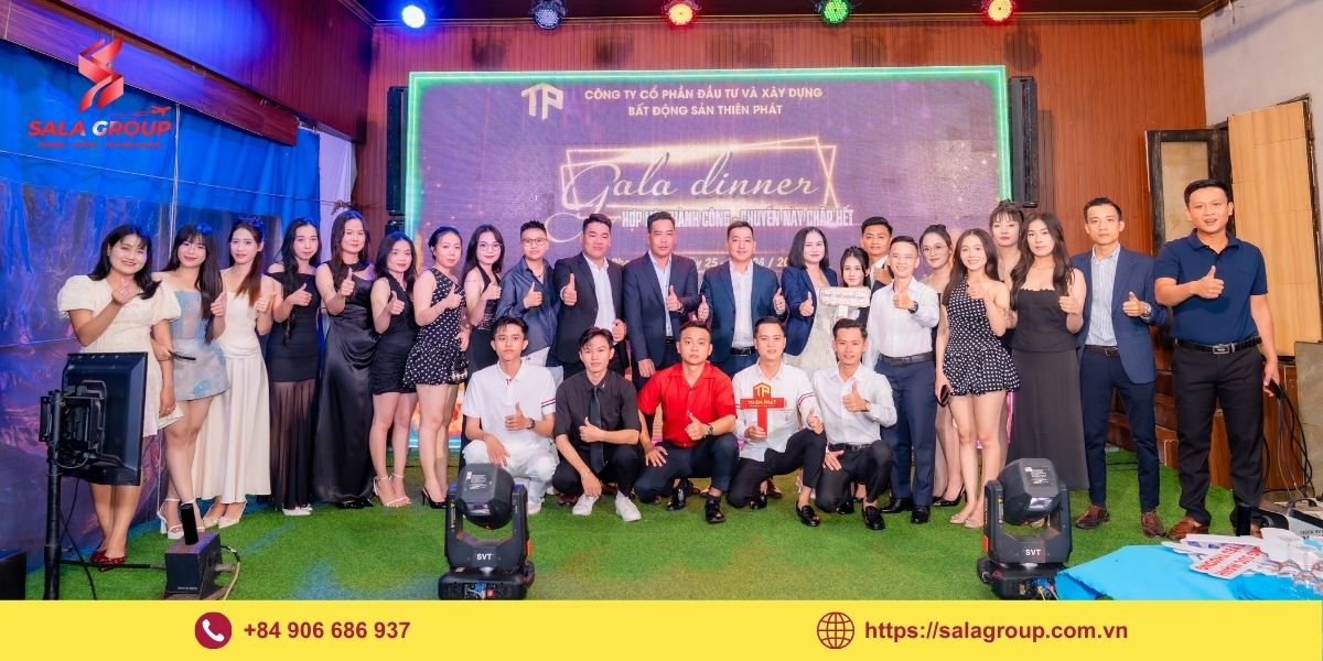 Ưu điểm nổi bật khi tổ chức Gala Dinner cùng Salagroup