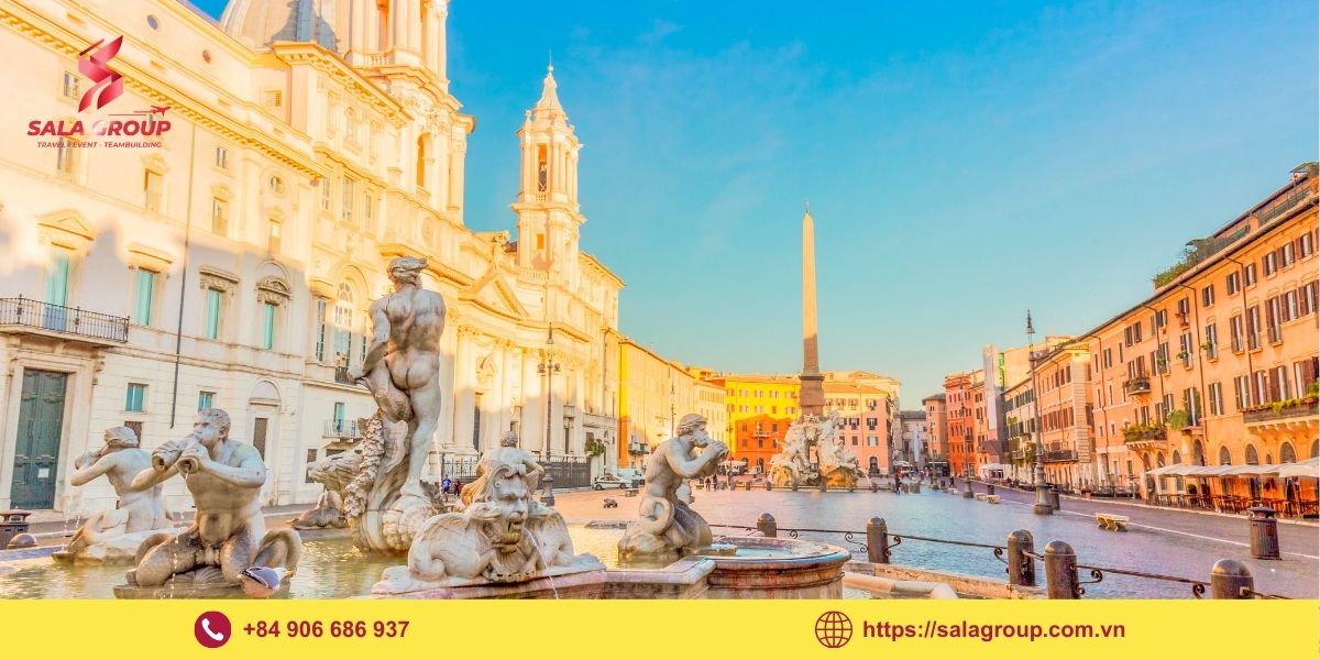 Ý - Rome cổ kính nhưng đầy sức sống mùa hè